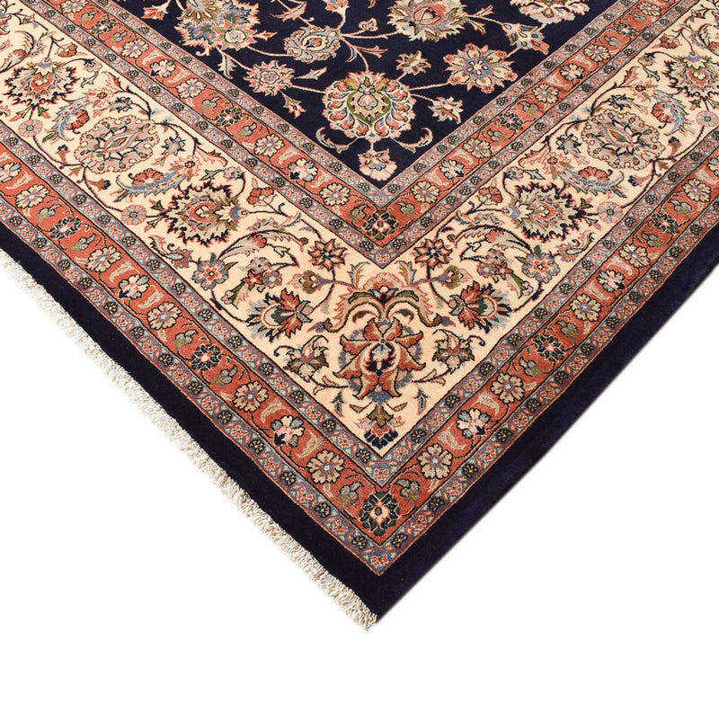 Alfombra persa - Clásica - Real - 388 x 300 cm - azul oscuro