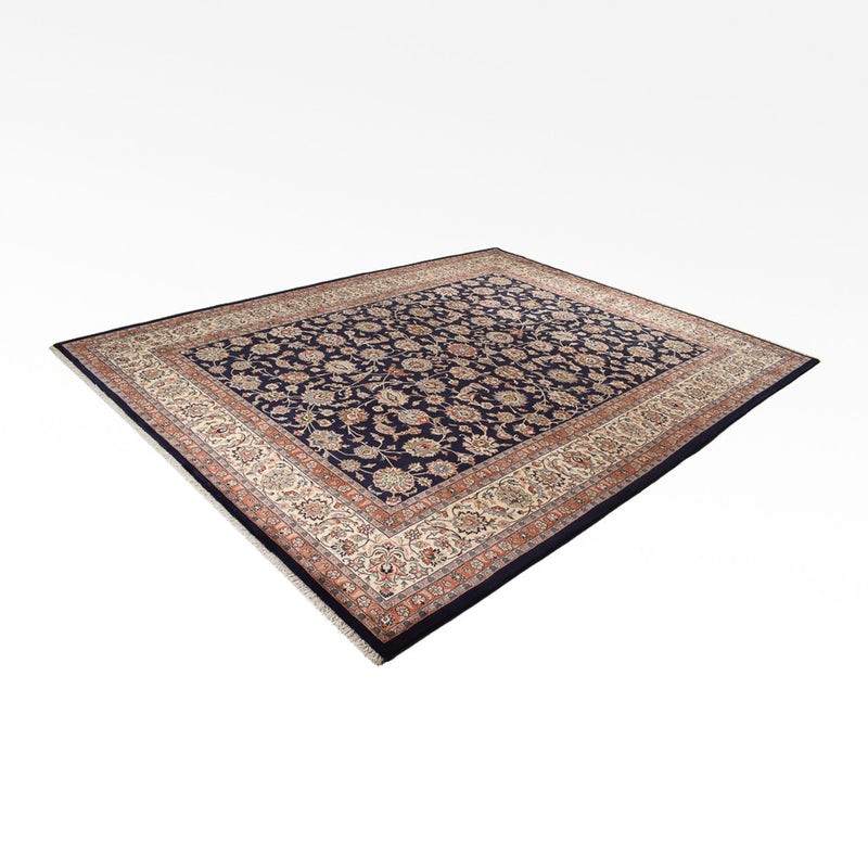 Alfombra persa - Clásica - Real - 388 x 300 cm - azul oscuro