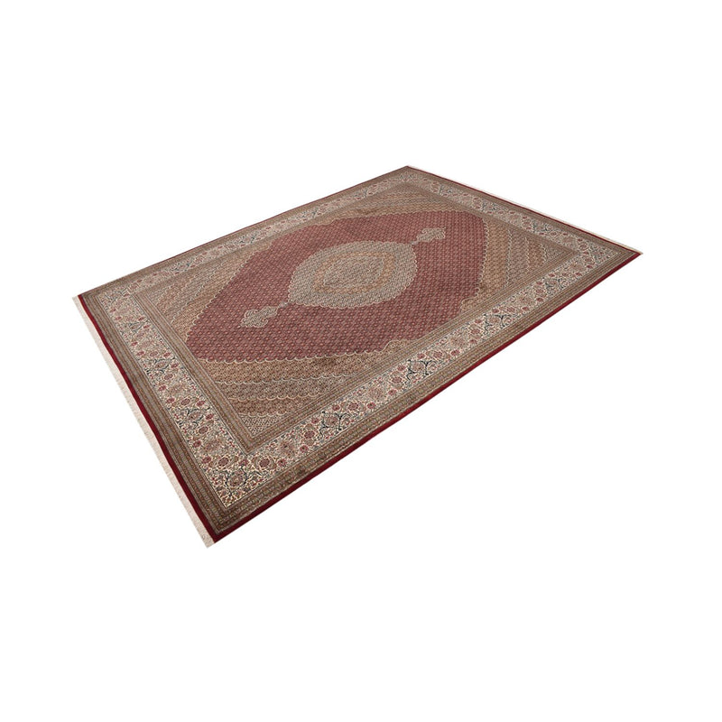 Alfombra Persa - Tabriz - Real - 410 x 302 cm - beige oscuro