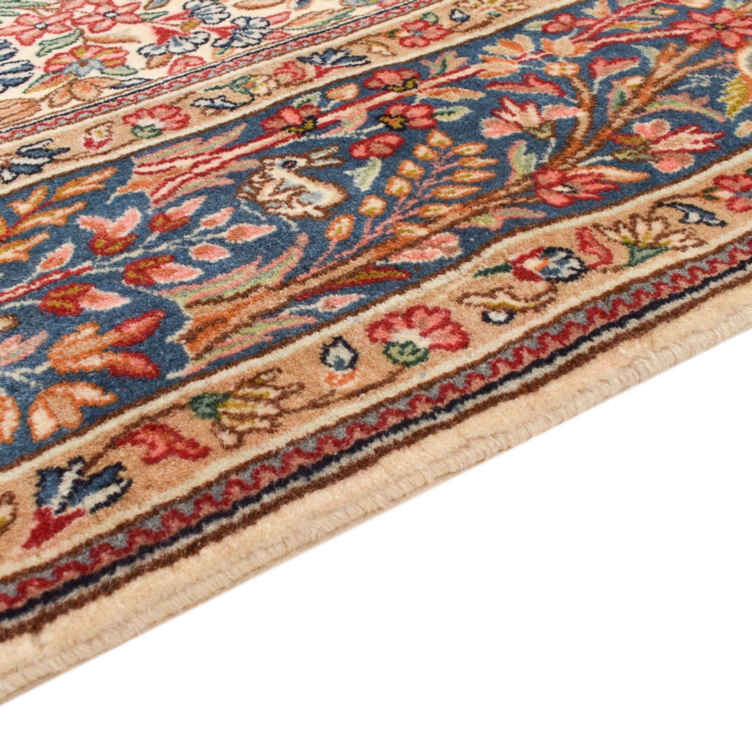 Alfombra persa - Real - 265 x 174 cm - beige oscuro