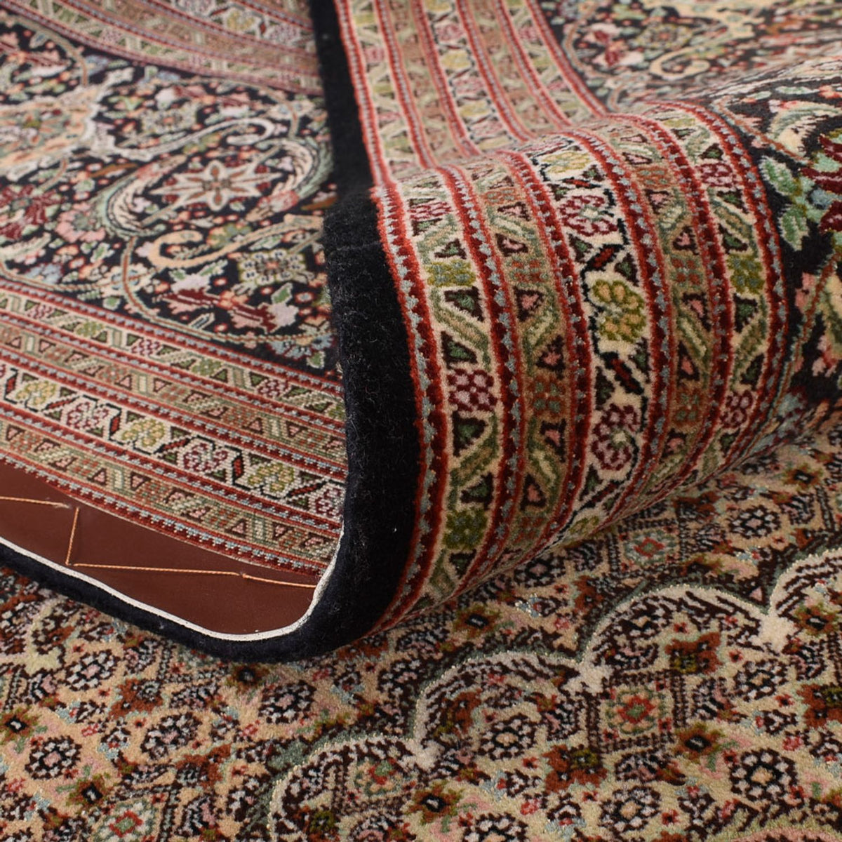 Alfombra Persa - Tabriz - Real - 400 x 300 cm - camello oscuro