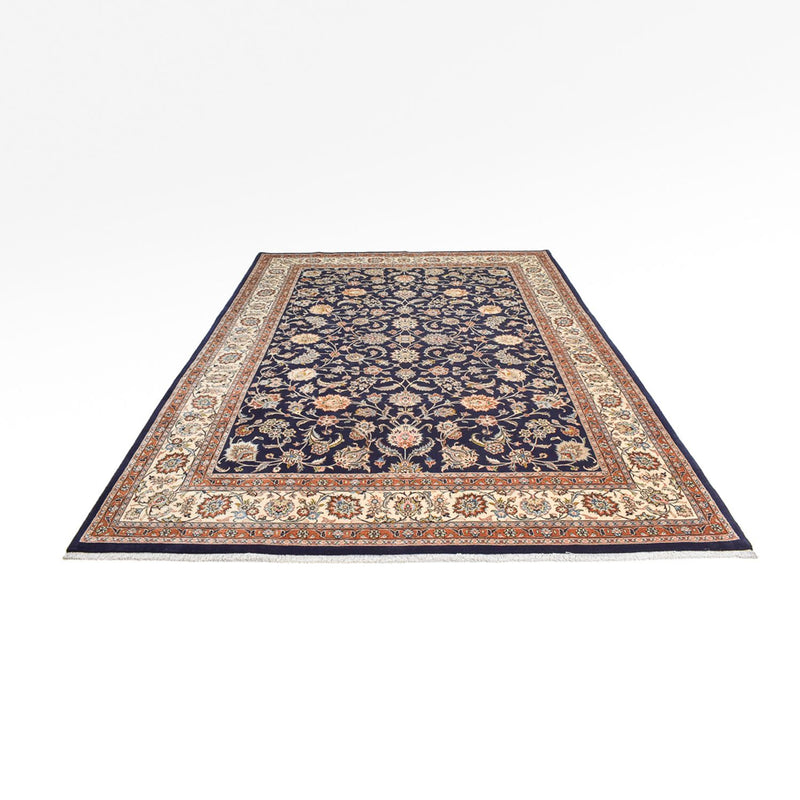 Alfombra persa - Clásica - Real - 349 x 248 cm - azul oscuro
