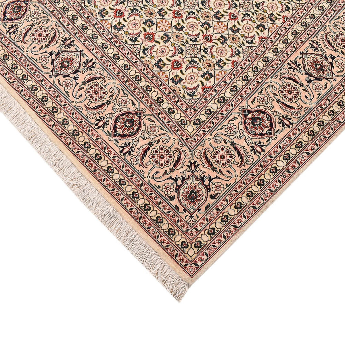 Alfombra Persa - Tabriz - Real - 297 x 200 cm - beige claro