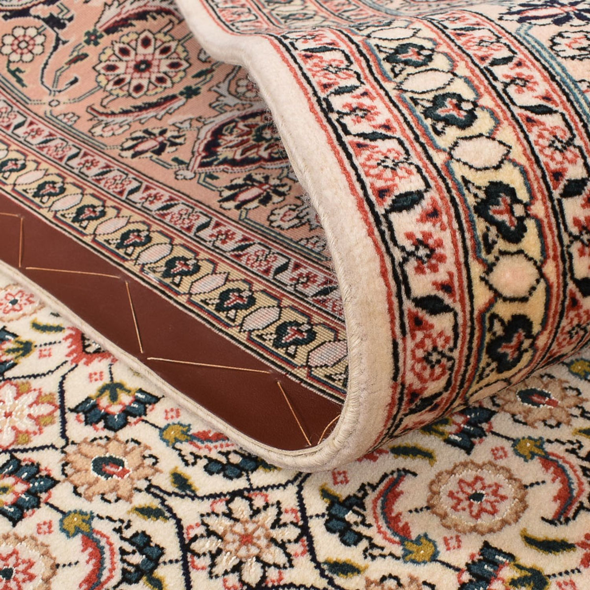 Alfombra Persa - Tabriz - Real - 297 x 200 cm - beige claro