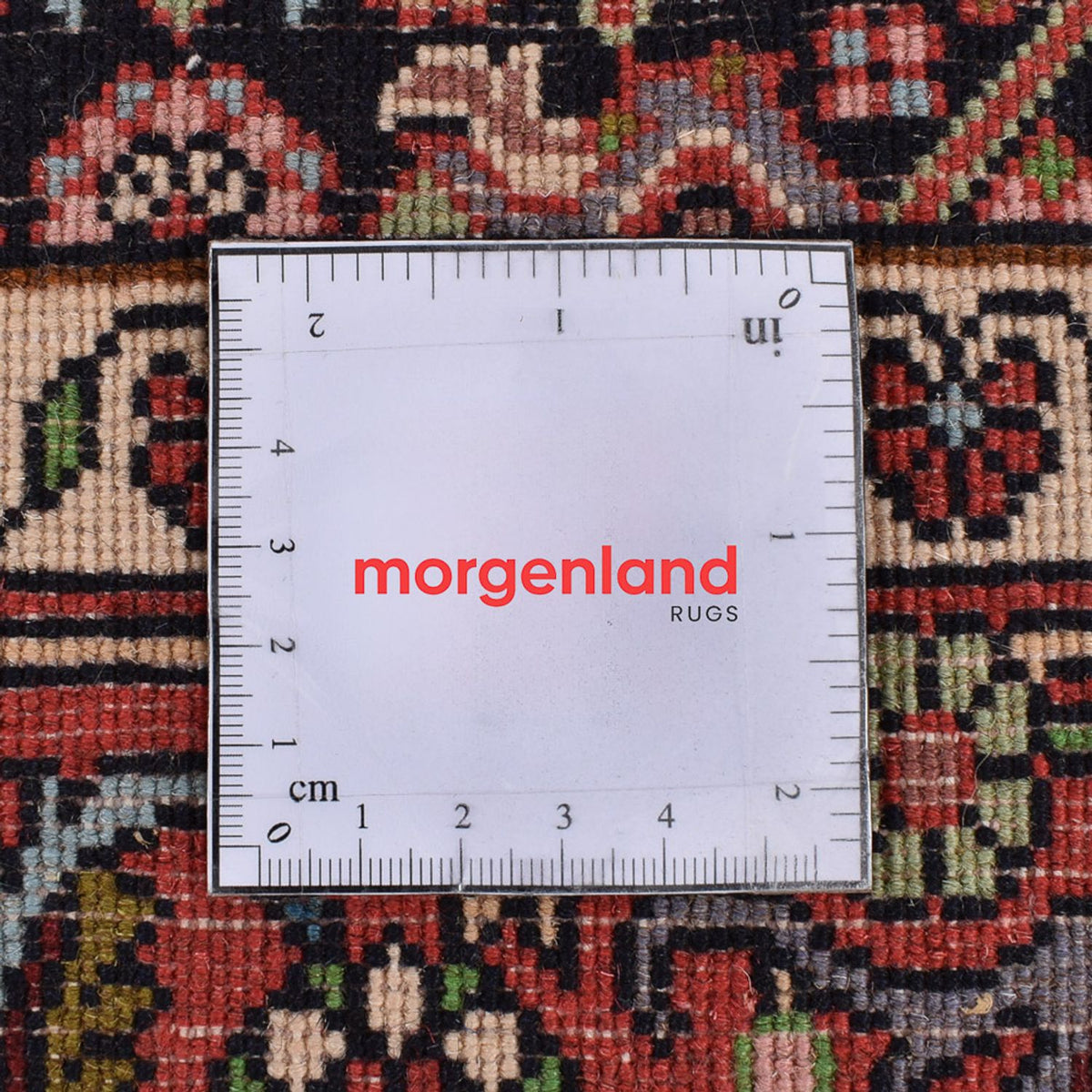 Alfombra de pasillo Alfombra persa - Bidjar - 300 x 86 cm - óxido