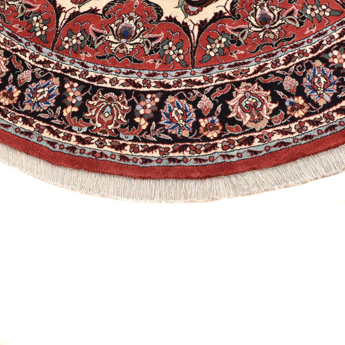 Alfombra persa - Bidjar redondo  - 150 x 150 cm - beige