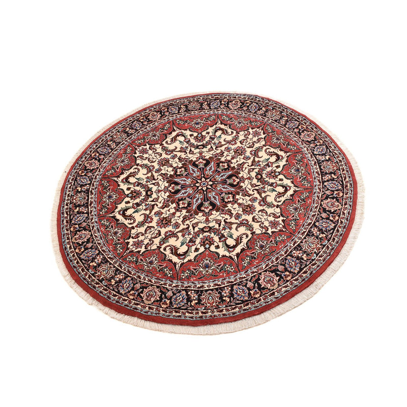 Alfombra persa - Bidjar redondo  - 150 x 150 cm - beige