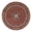 Alfombra persa - Bidjar redondo  - 150 x 150 cm - rojo oscuro