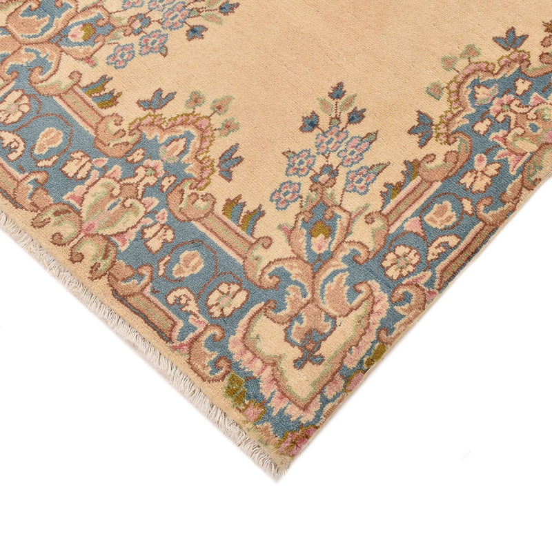 Alfombra de pasillo Alfombra persa - Real - 408 x 75 cm - beige