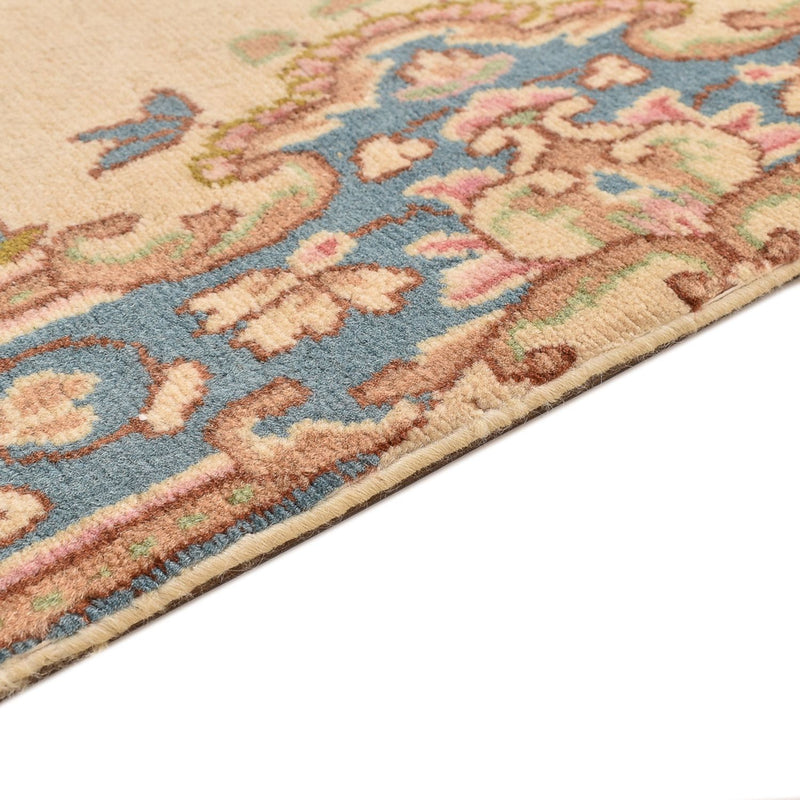 Alfombra de pasillo Alfombra persa - Real - 408 x 75 cm - beige