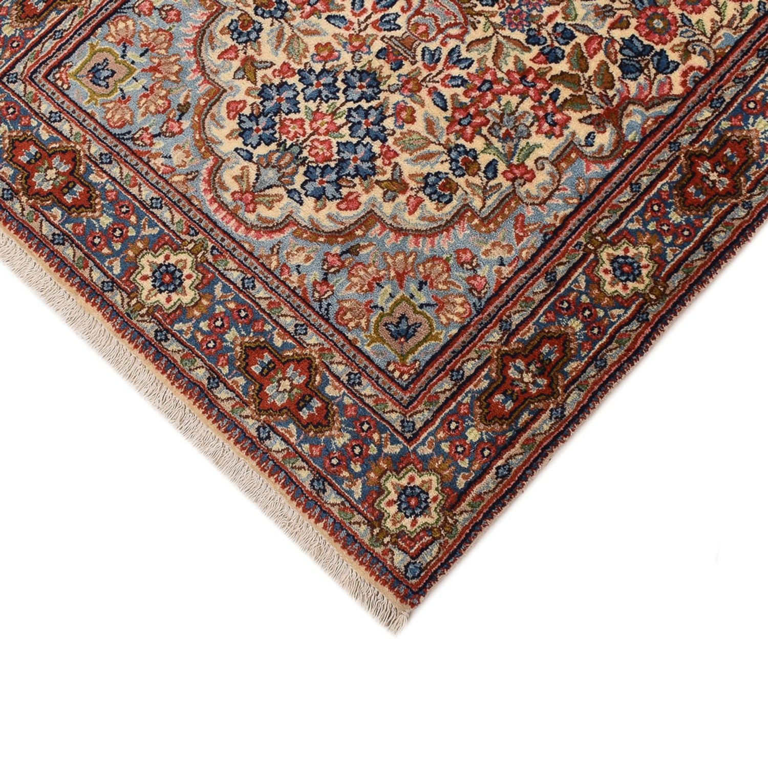Alfombra de pasillo Alfombra persa - Real - 373 x 77 cm - beige claro