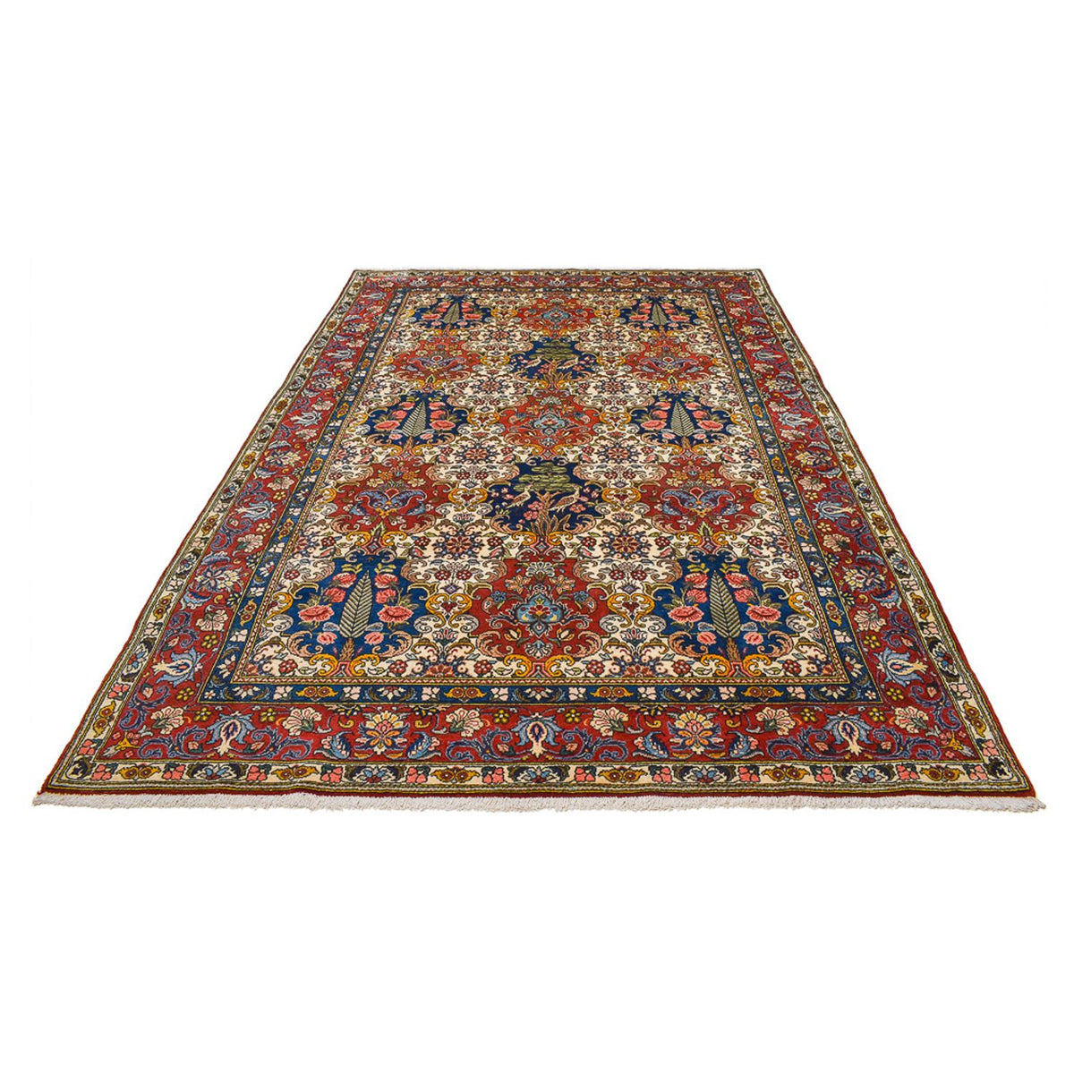 Alfombra persa - Nómada - 300 x 206 cm - multicolor