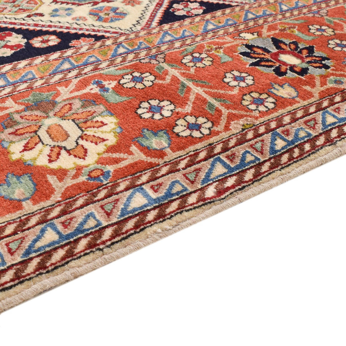 Alfombra Gabbeh - Persa Kashkuli - 216 x 148 cm - multicolor