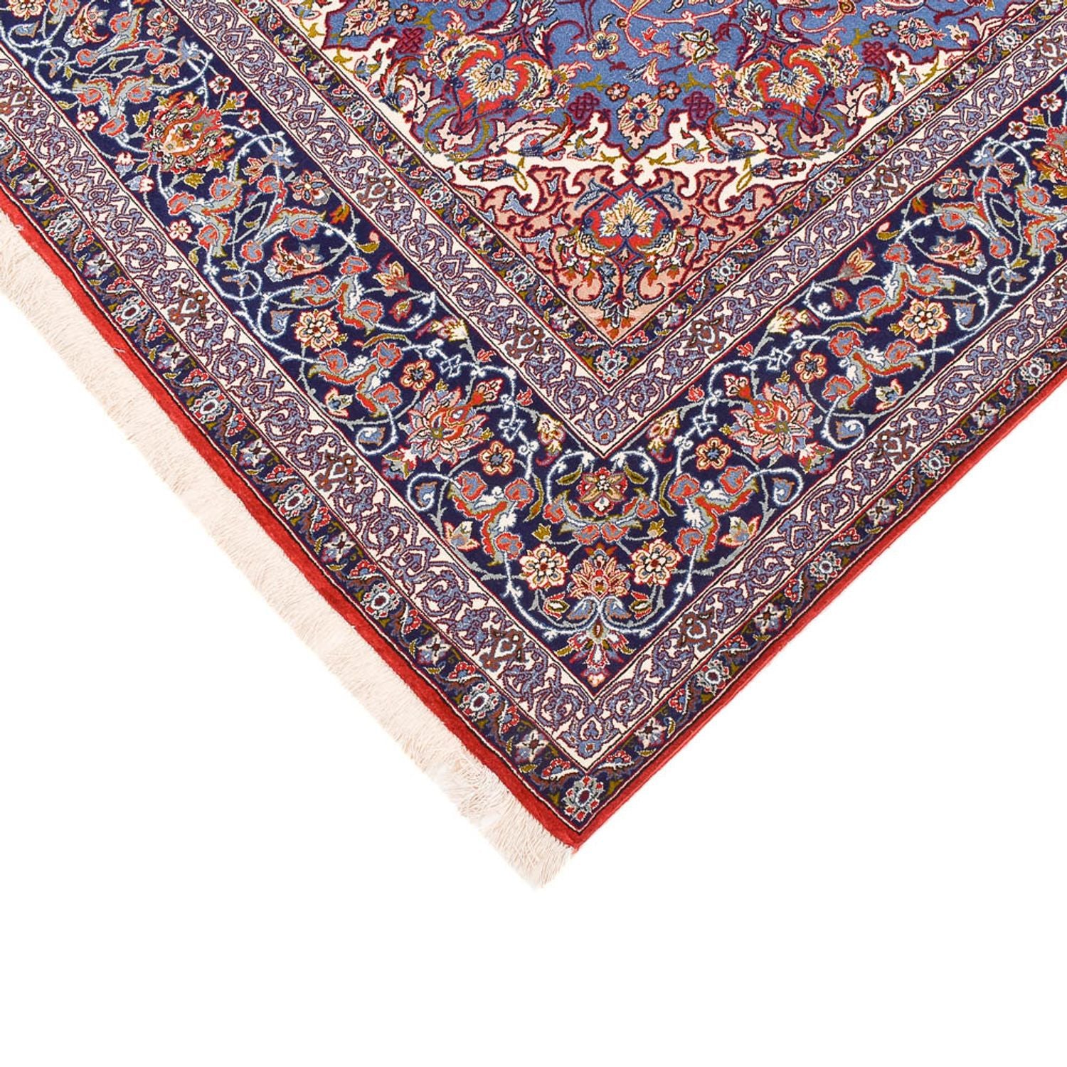 Alfombra Persa - Isfahan - Prima - 245 x 154 cm - azul