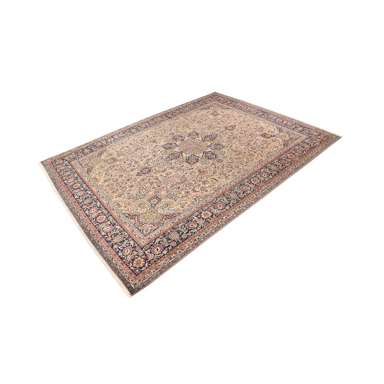 Alfombra Persa - Tabriz - Real - 400 x 300 cm - beige
