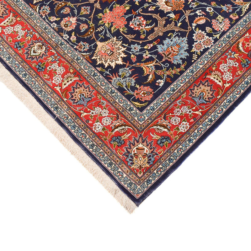 Alfombra Persa - Isfahan - Prima - 226 x 136 cm - azul oscuro