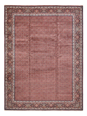 Alfombra persa - Bidjar - 490 x 350 cm - rojo burdeos