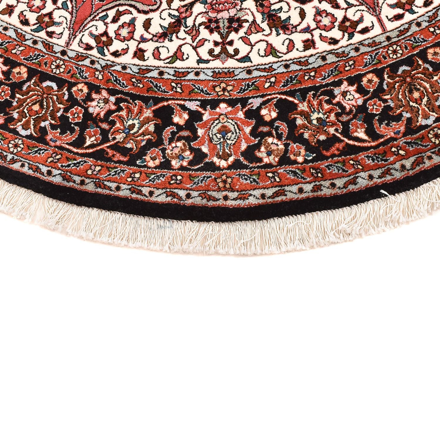 Alfombra persa - Bidjar redondo  - 150 x 150 cm - rojo