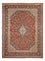 Alfombra persa - Keshan - Real - 412 x 303 cm - rojo oscuro