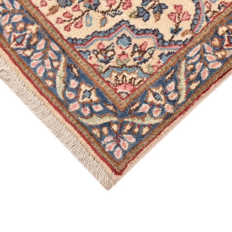 Alfombra persa - Real - 84 x 57 cm - crema