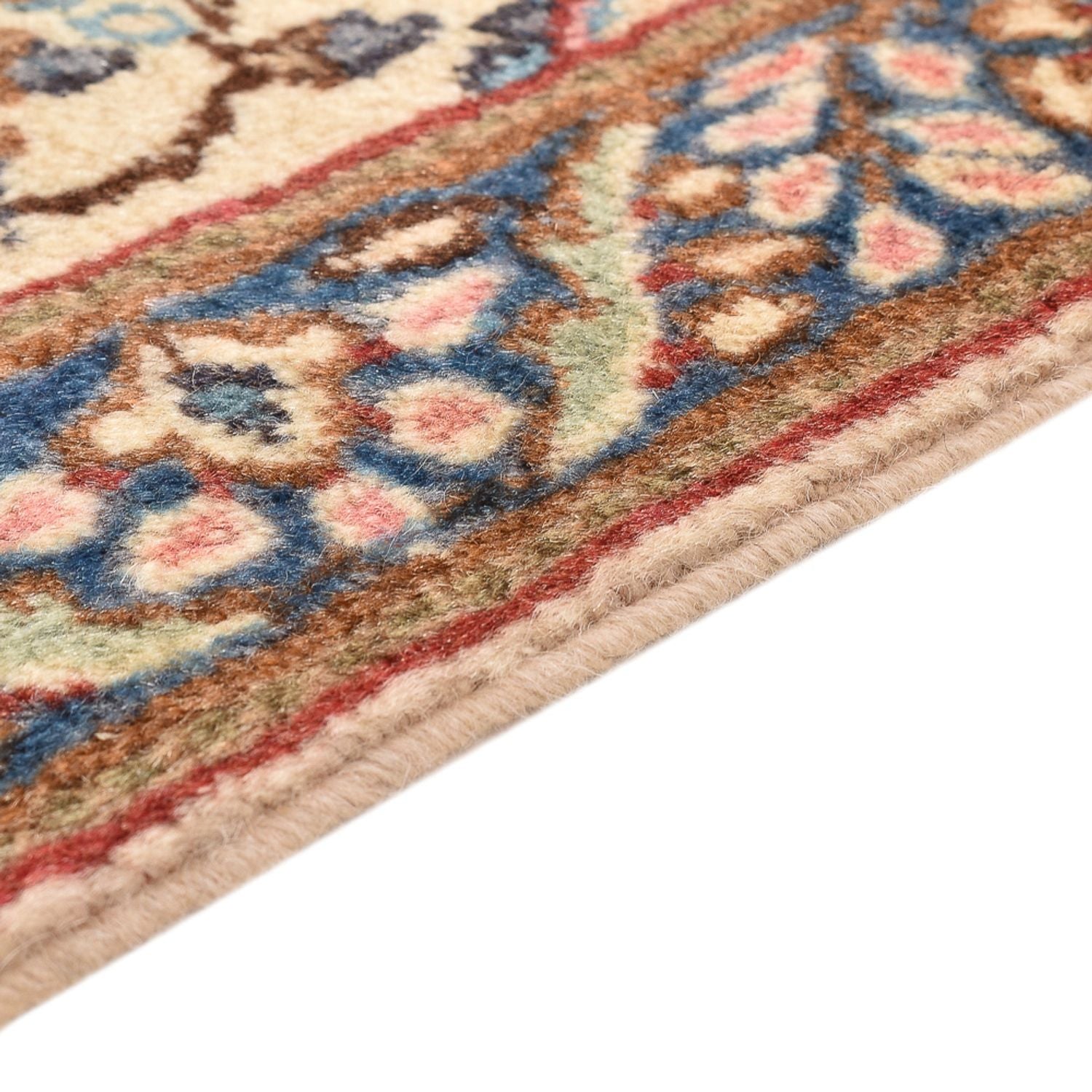 Alfombra persa - Real - 84 x 57 cm - crema