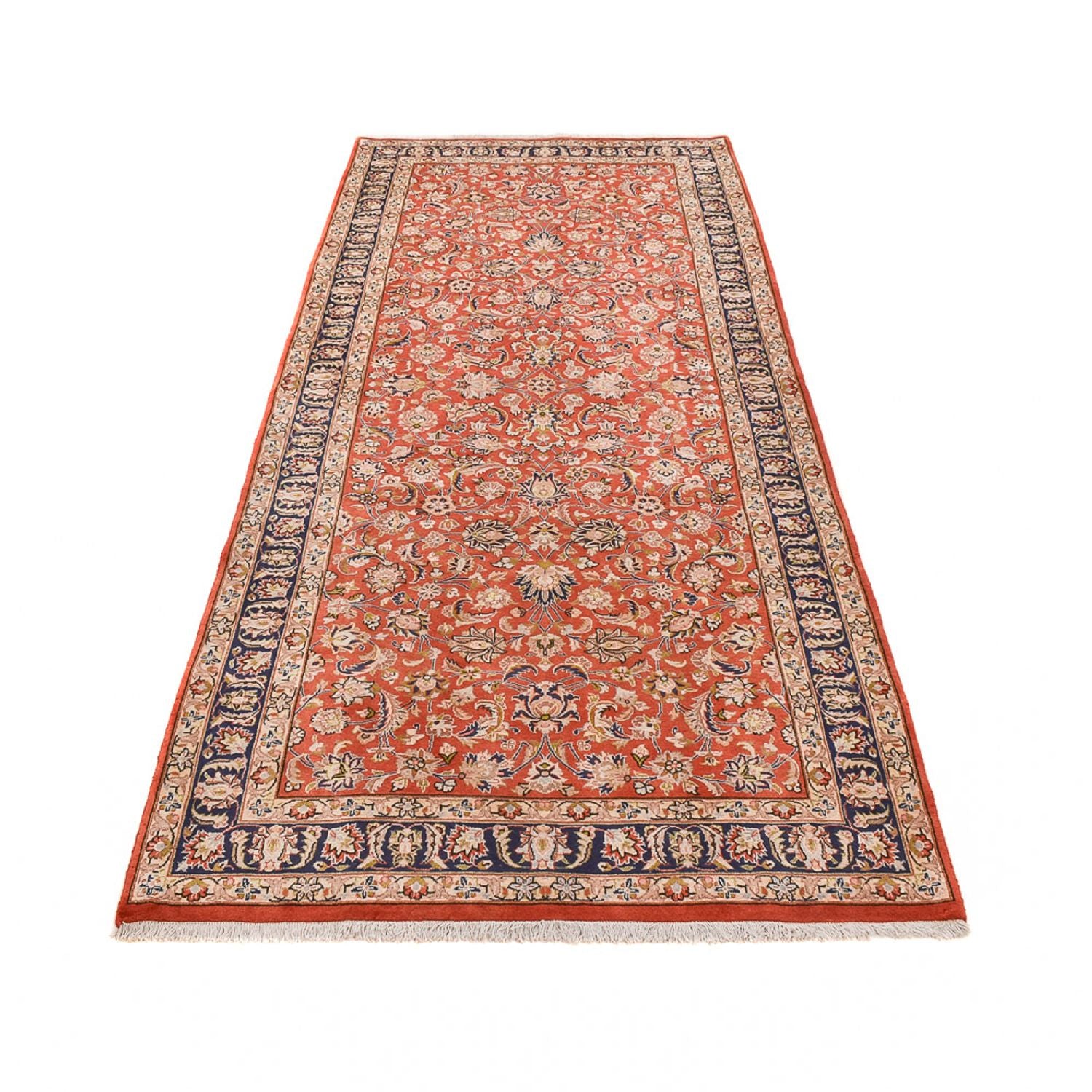 Alfombra de pasillo Alfombra persa - Clásica - 326 x 135 cm - terracota