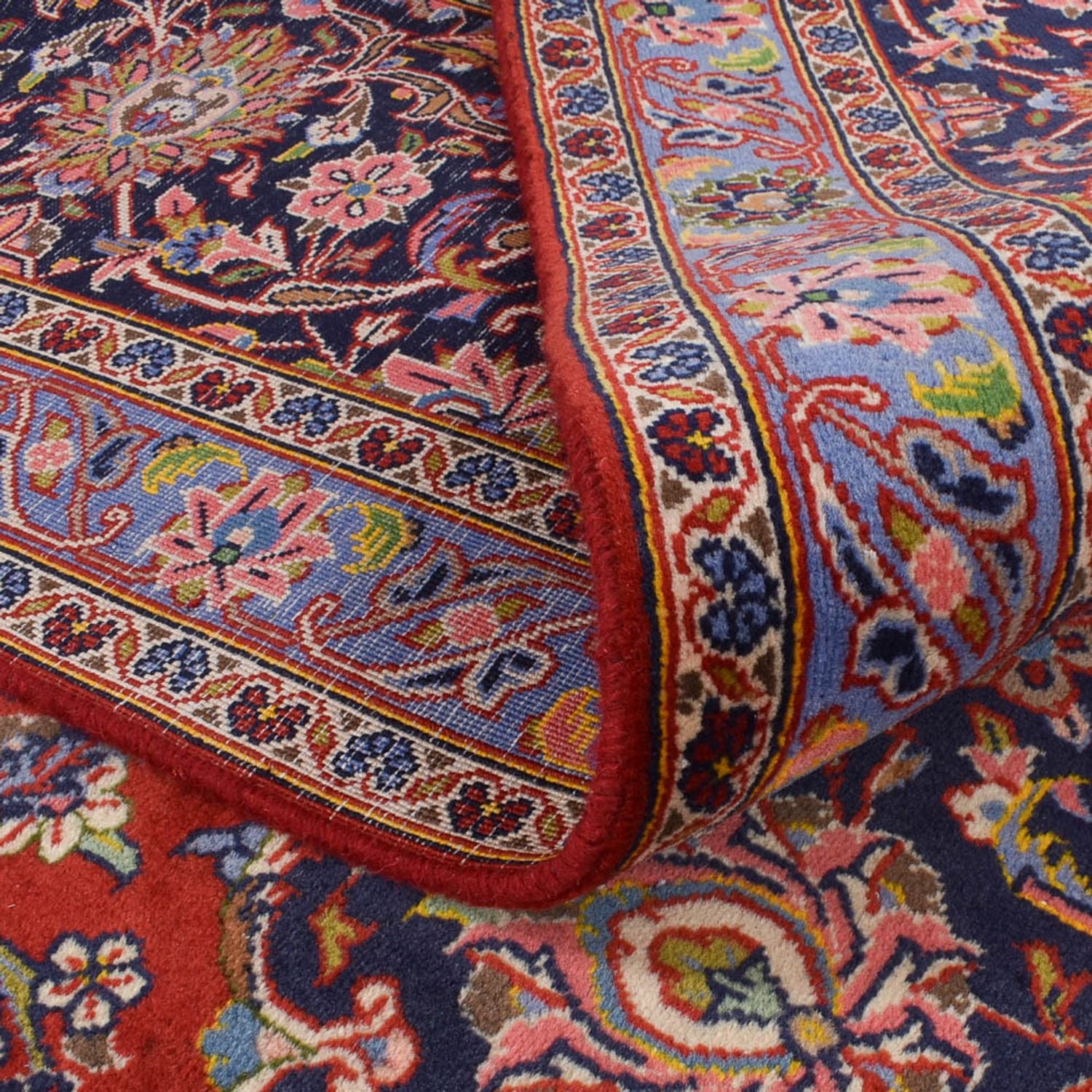 Alfombra persa - Keshan - 412 x 300 cm - rojo