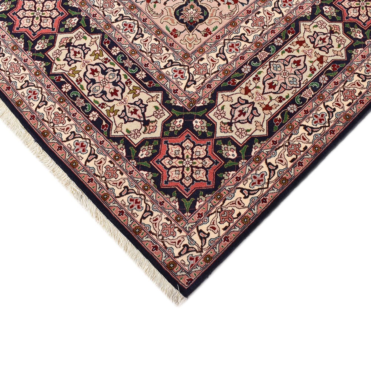 Alfombra Persa - Tabriz - Real - 400 x 303 cm - beige oscuro