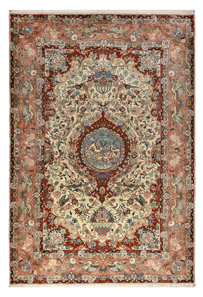 Kashan Alfombra 221x322cm - Alfombra persa