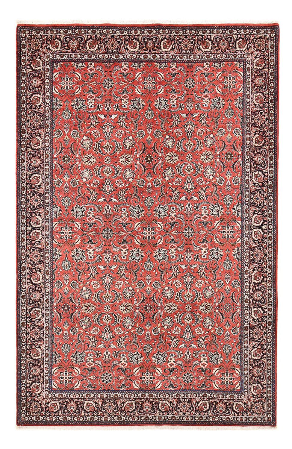 Alfombra persa - Bidjar - 317 x 210 cm - rojo