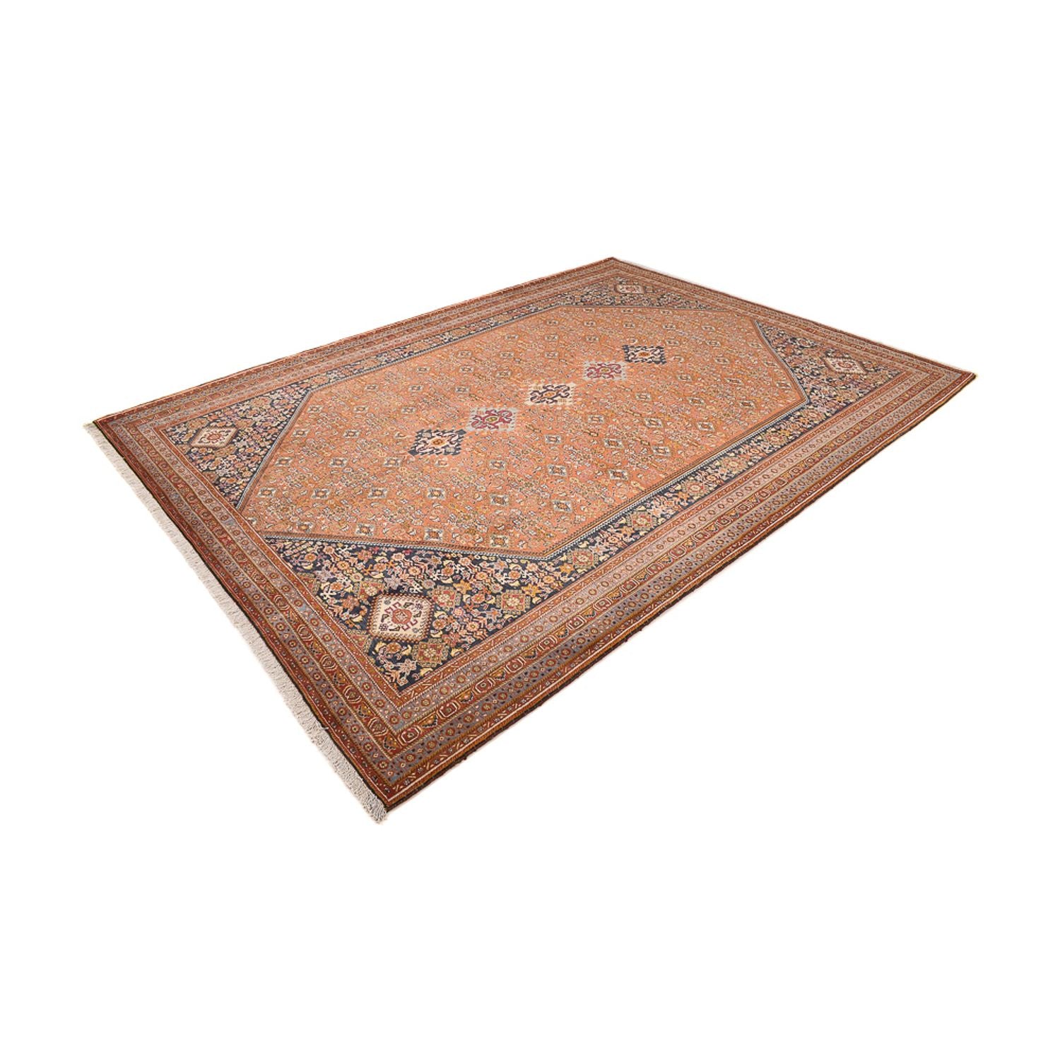 Alfombra Gabbeh - Persa Kashkuli - 343 x 254 cm - rojo claro