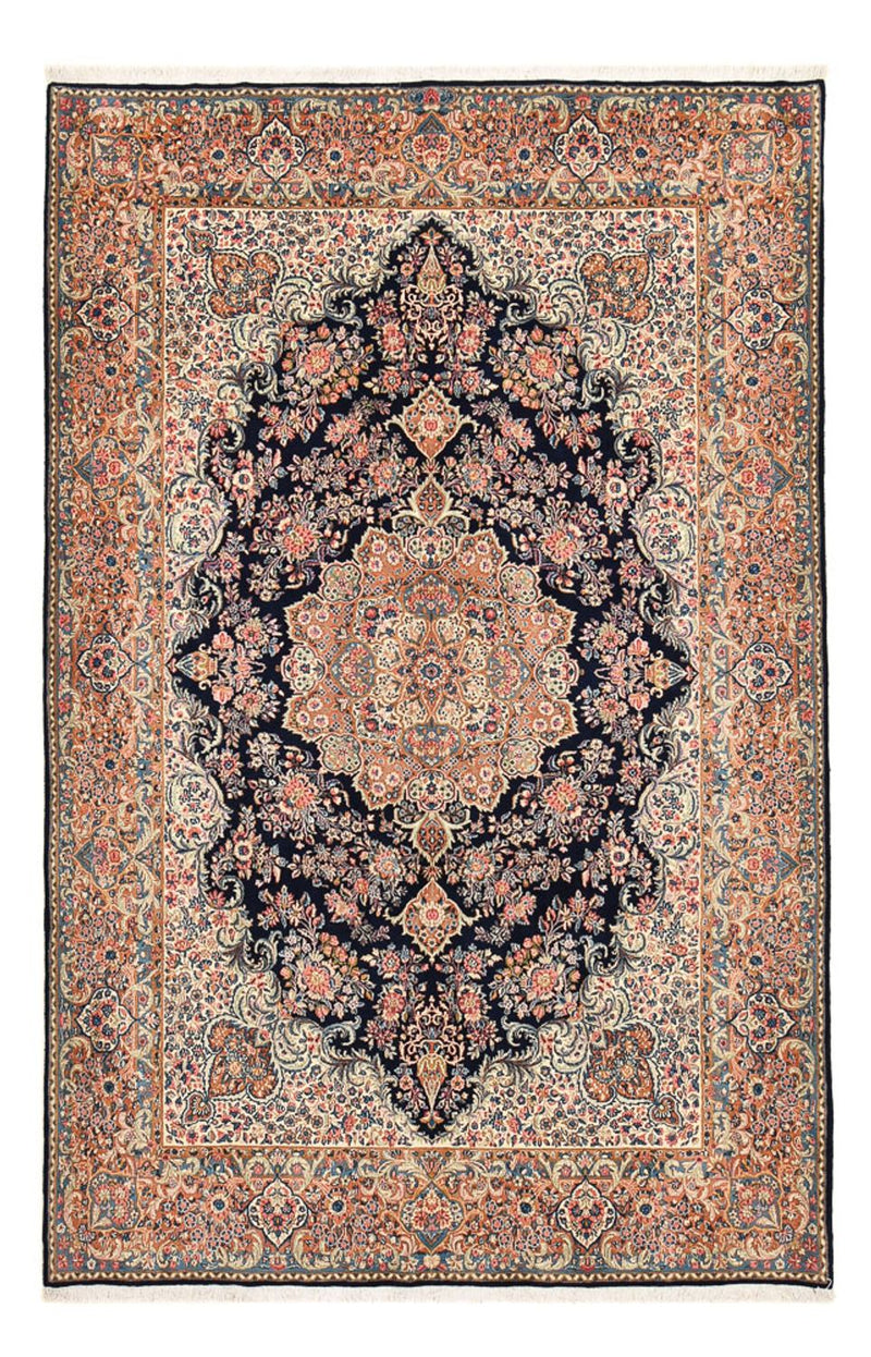 Alfombra persa - Real - 312 x 203 cm - azul oscuro