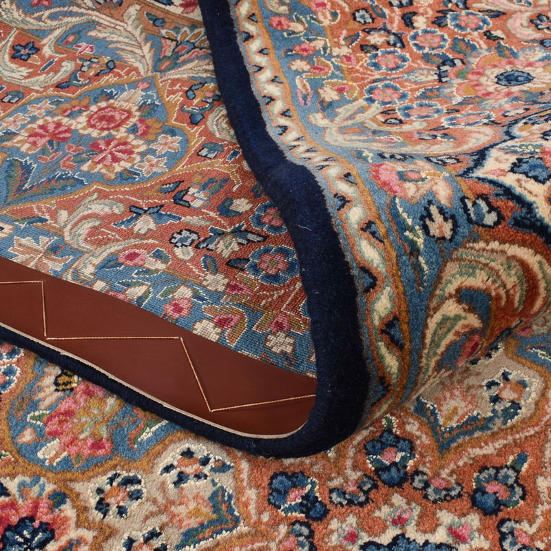 Alfombra persa - Real - 312 x 203 cm - azul oscuro