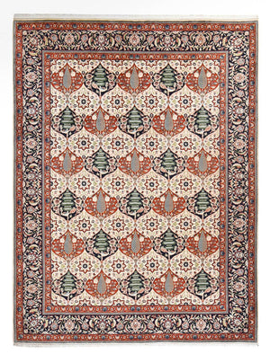 Alfombra persa - Clásica - Real - 390 x 292 cm - multicolor