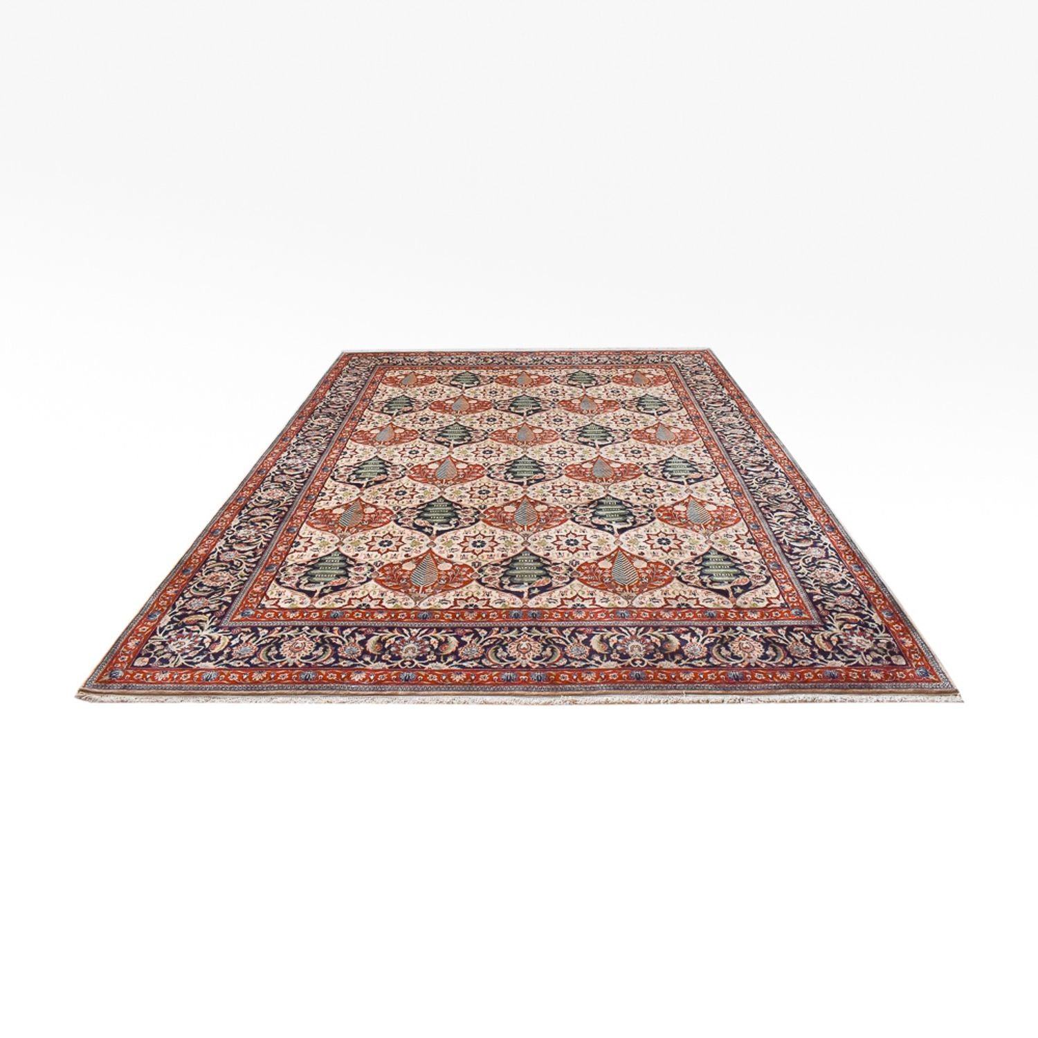 Alfombra persa - Clásica - Real - 390 x 292 cm - multicolor