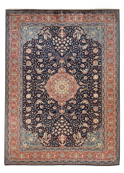 Sarouk Alfombra 281x400cm - Alfombra persa - azul oscuro