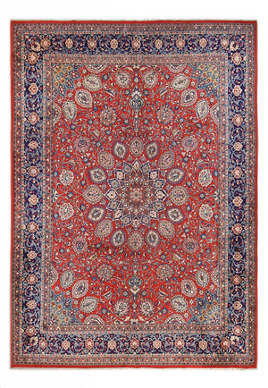 Alfombra persa - Clásica - 414 x 295 cm - rojo