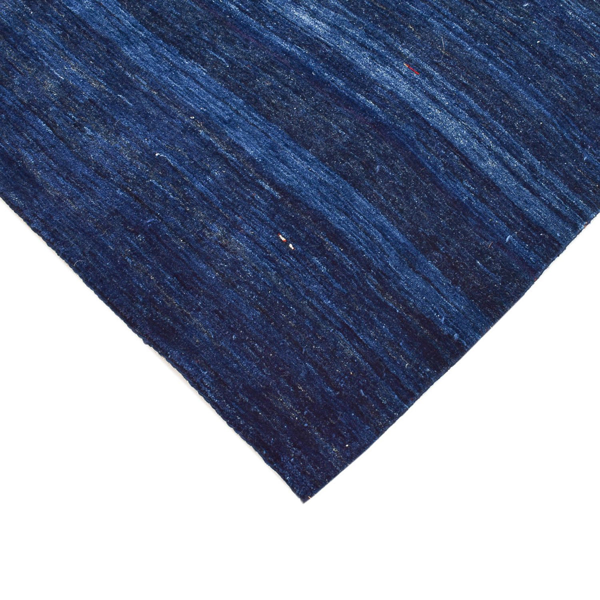 Alfombra Gabbeh - Loribaft Persa - 195 x 158 cm - azul oscuro