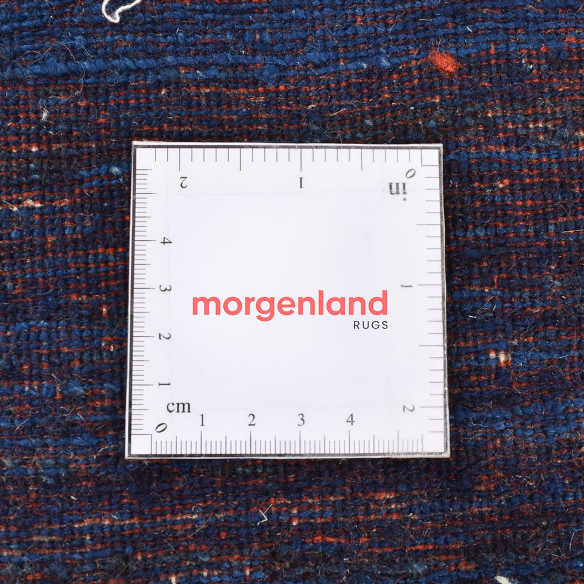 Alfombra Gabbeh - Loribaft Persa - 195 x 158 cm - azul oscuro