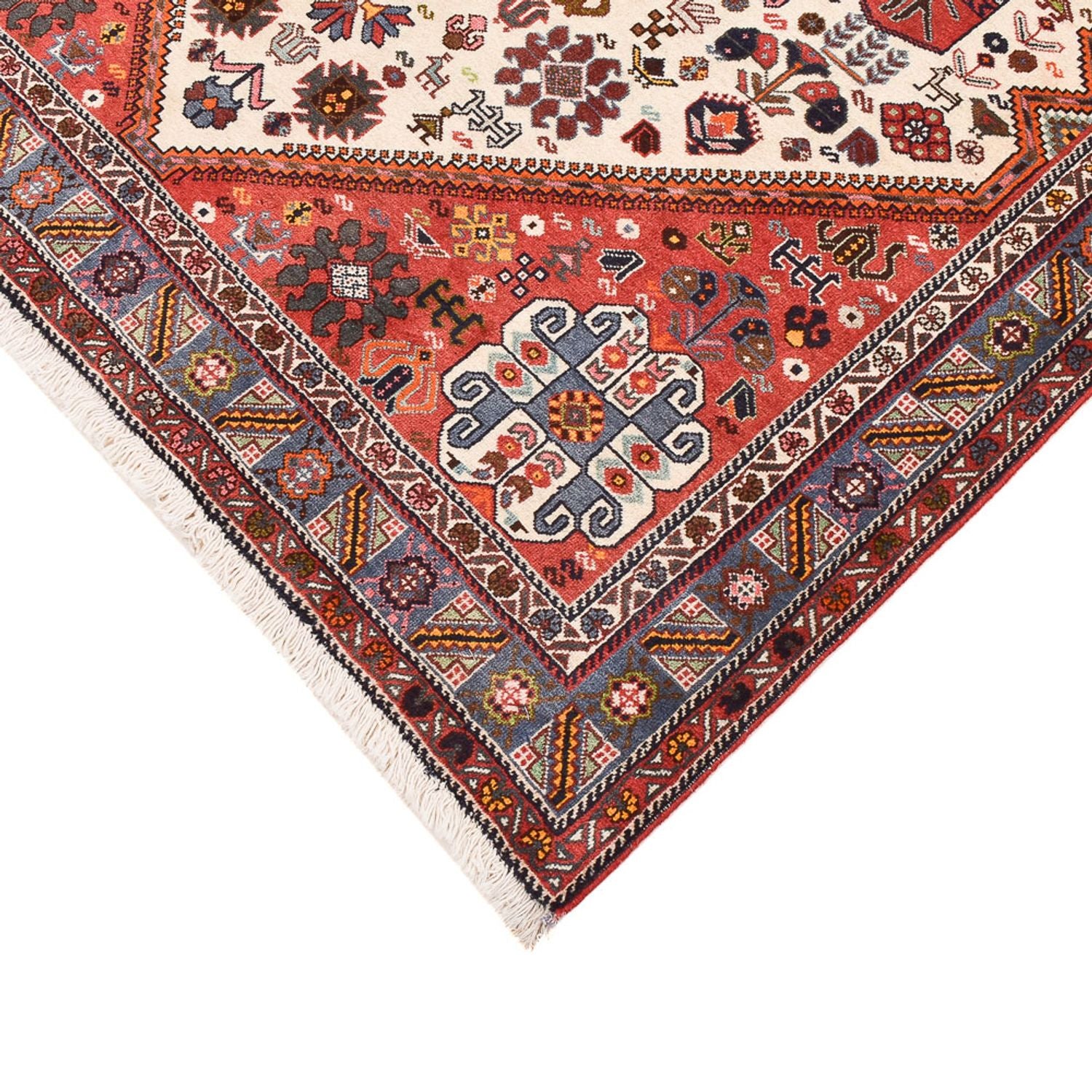 Alfombra Gabbeh - Persa Kashkuli - 197 x 140 cm - multicolor
