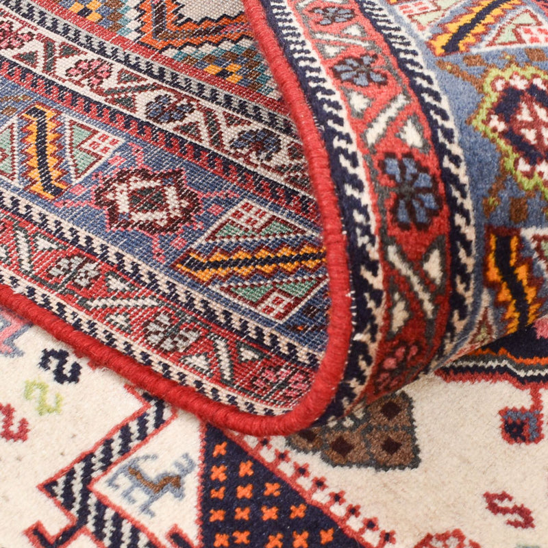 Alfombra Gabbeh - Persa Kashkuli - 197 x 140 cm - multicolor