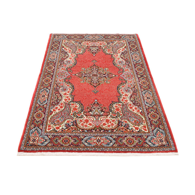 Alfombra Persa - Ghom - Royal - 205 x 132 cm - rojo