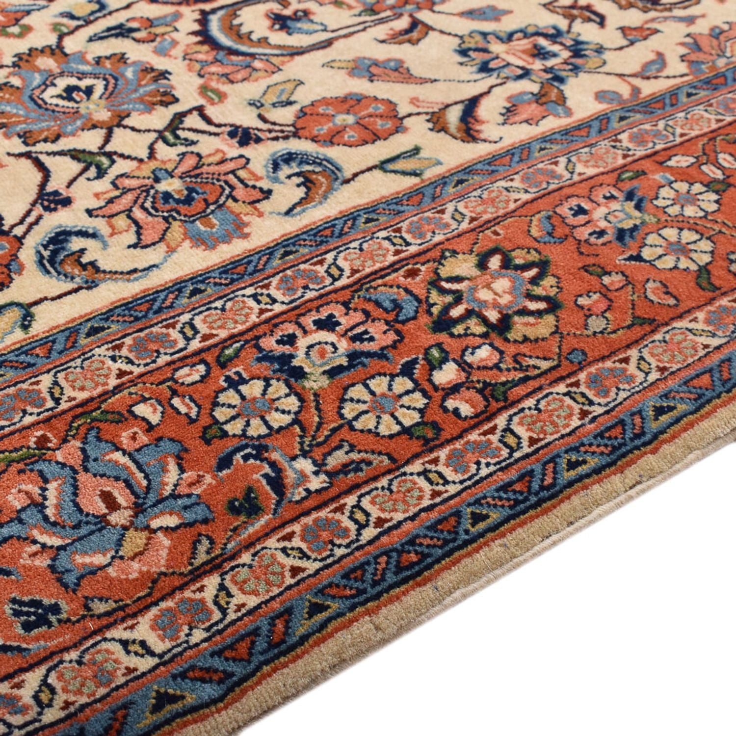 Alfombra persa - Clásica - 222 x 135 cm - beige