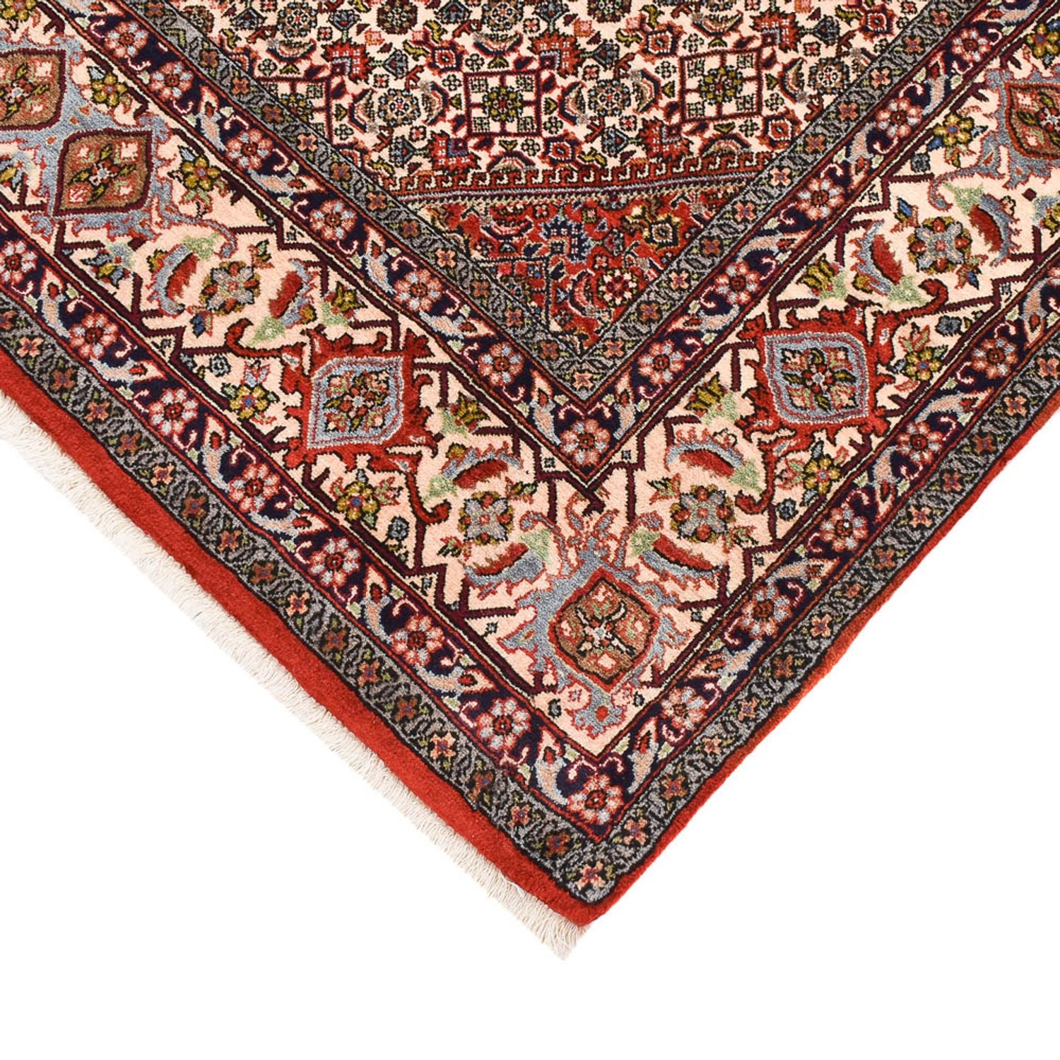 Alfombra persa - Bidjar - 222 x 138 cm - óxido