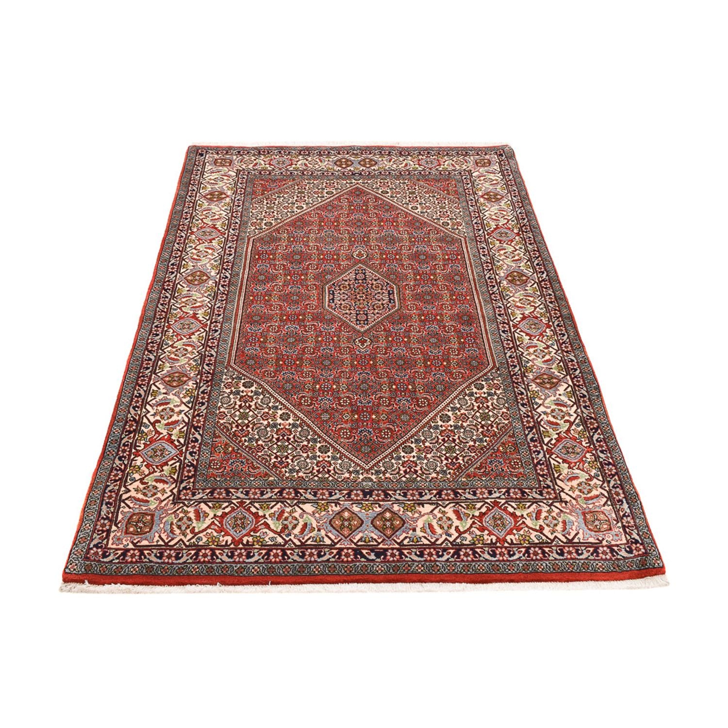 Alfombra persa - Bidjar - 222 x 138 cm - óxido