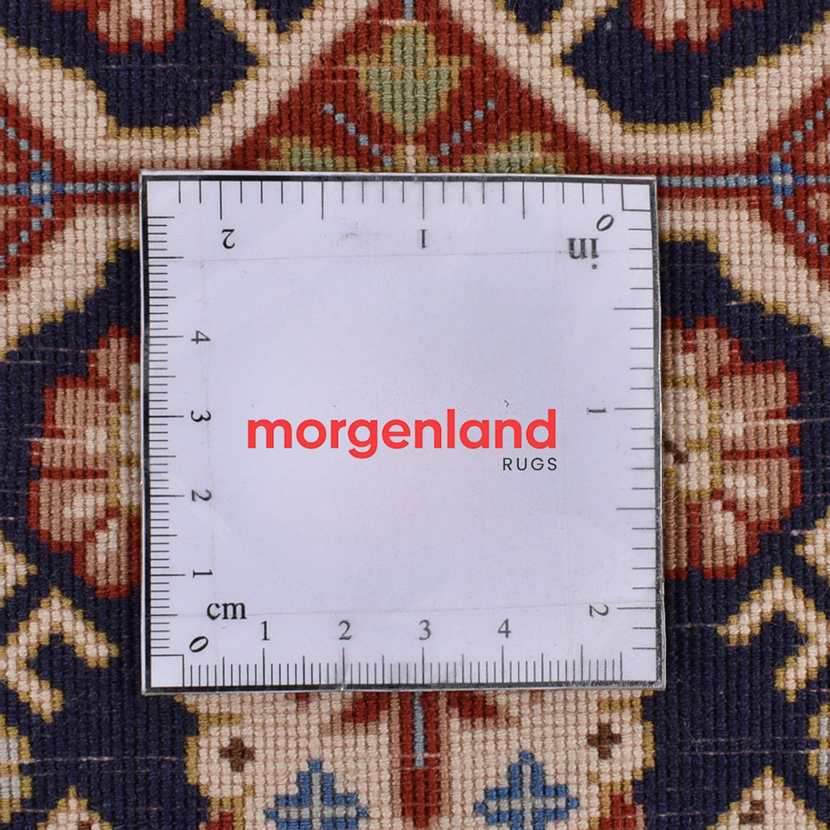 Alfombra de pasillo Alfombra Persa - Ghom - Royal - 195 x 51 cm - beige oscuro