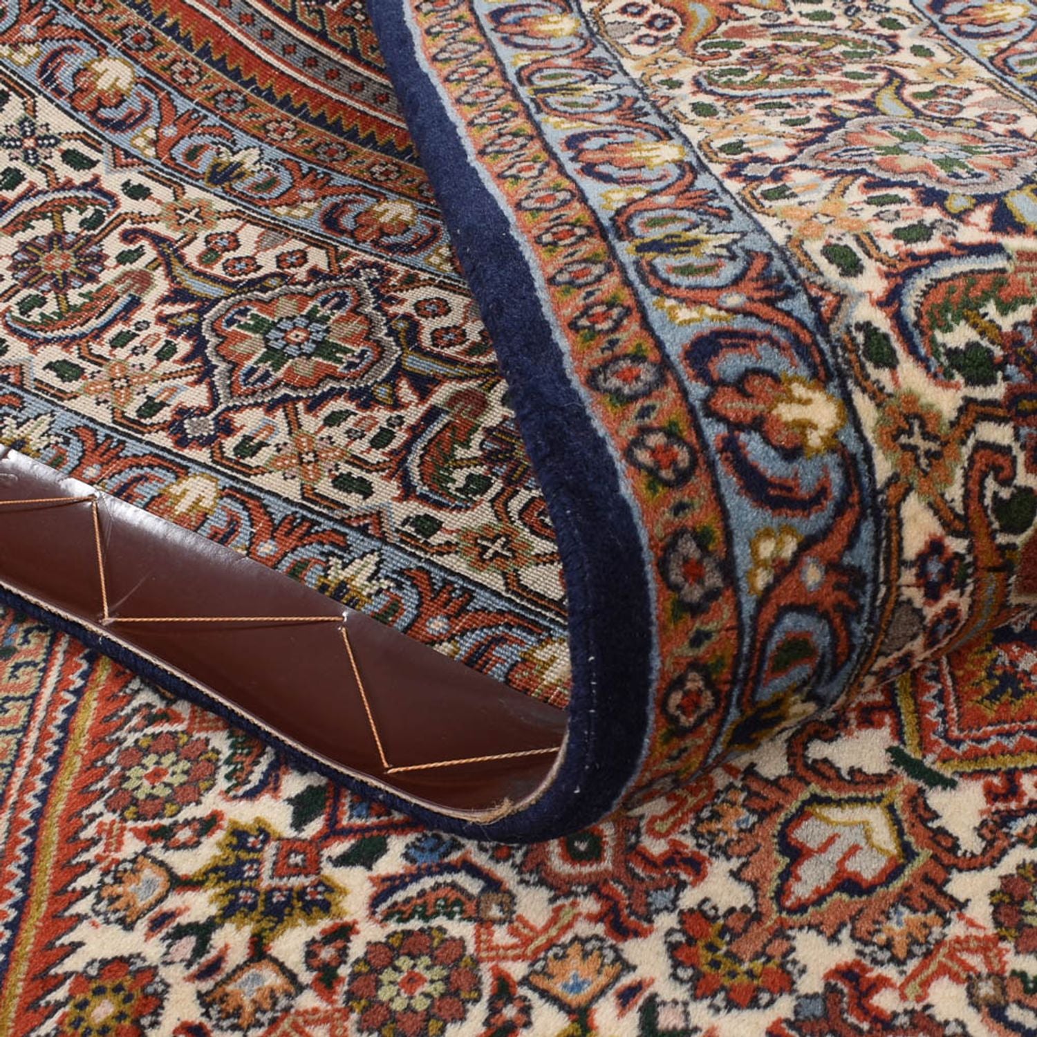 Alfombra persa - Bidjar - 244 x 182 cm - óxido