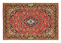 Alfombra persa - Keshan - 98 x 70 cm - rojo