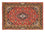 Alfombra persa - Keshan - 98 x 70 cm - rojo