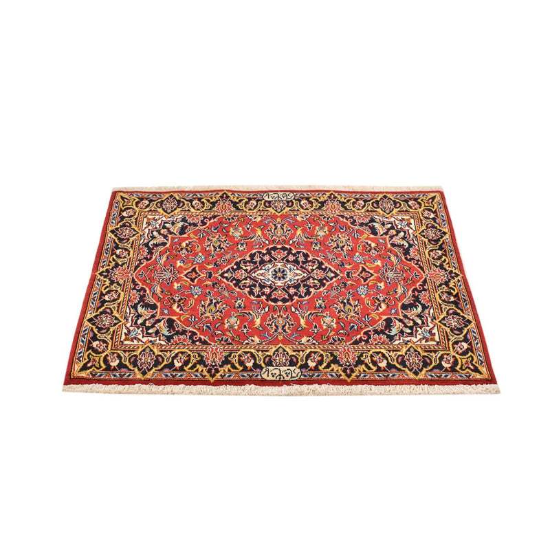 Alfombra persa - Keshan - 98 x 70 cm - rojo